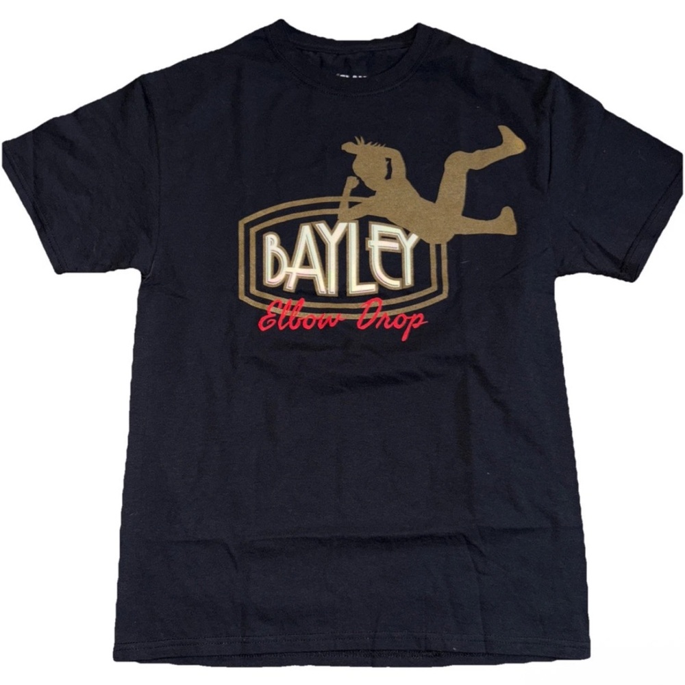 WWE Bayley Elbow Drop Slam Crate Loot Crate T-Shirt Black 2XL Wrestling‎